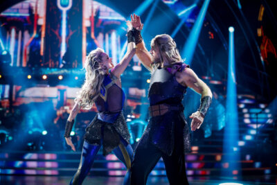 Chris Robshaw dancing on Strictly