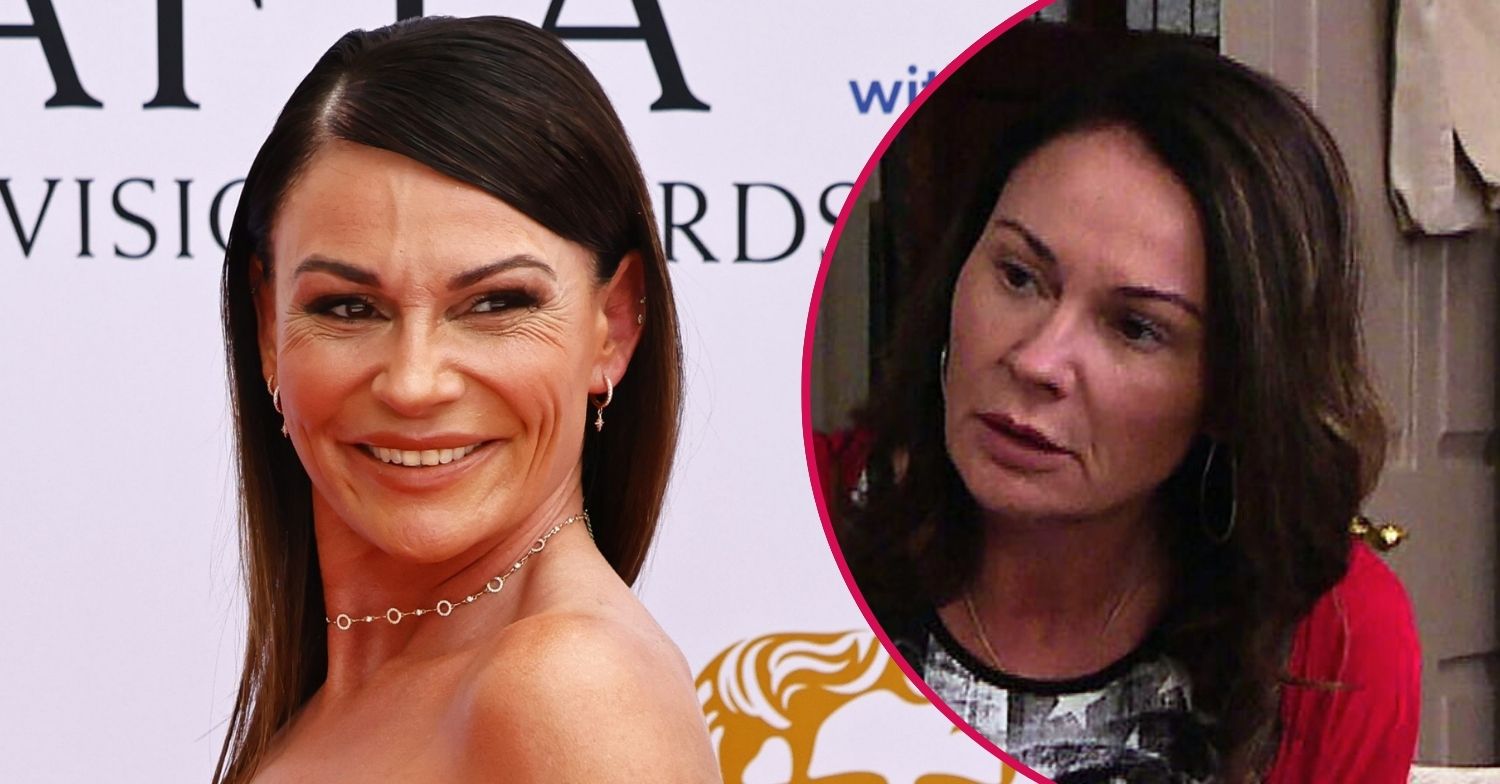 Lucy Pargeter and Chas Dingle cut out (Credit: TOLGA AKMEN/EPA-EFE/Shutterstock/ITV/Comp ED!)