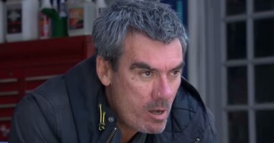 ED pic: Cain Dingle up close angry in Emmerdale