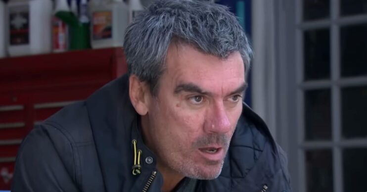 ED pic: Cain Dingle up close angry in Emmerdale