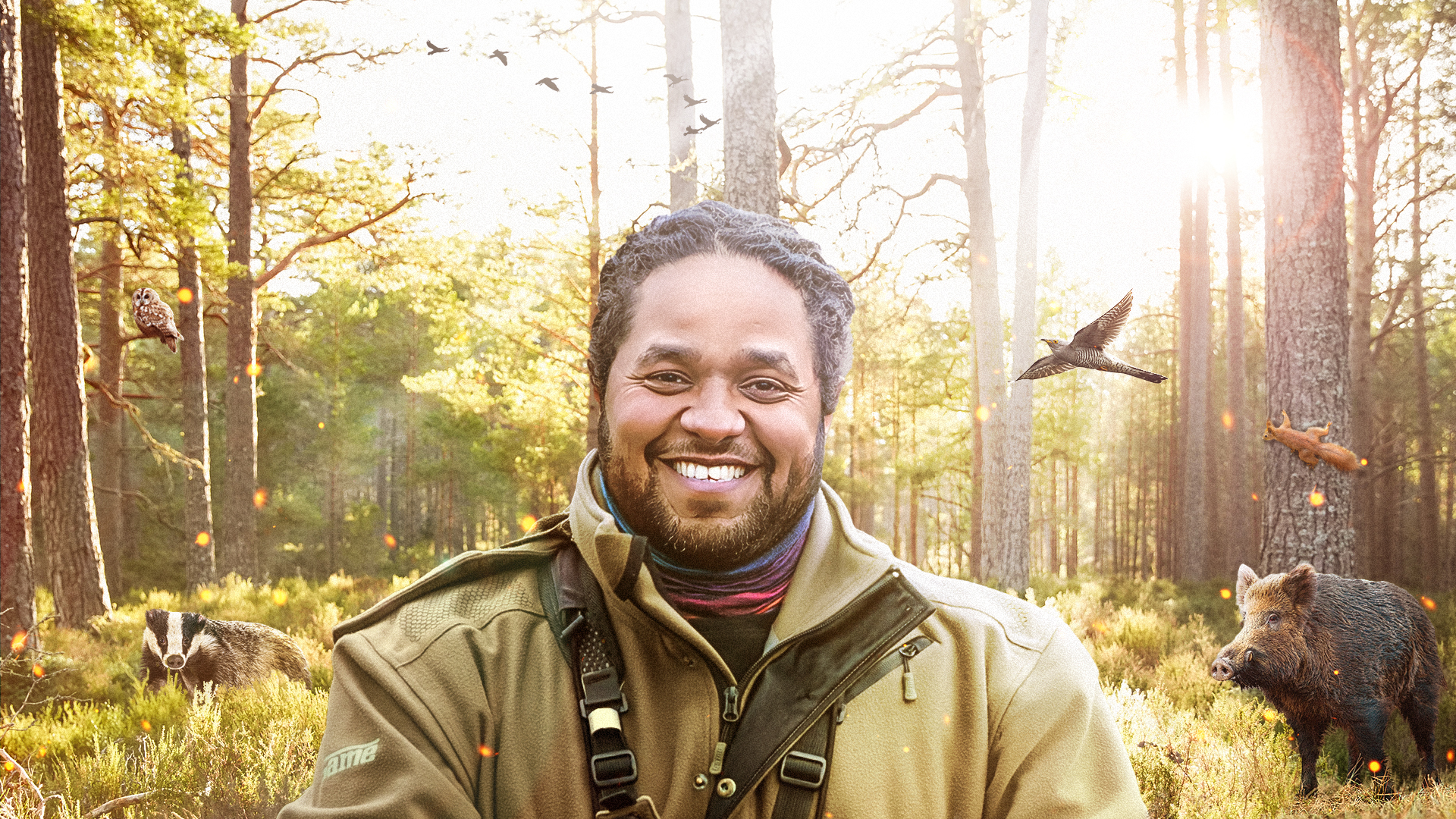 Hamza Yassin smiling in a promo picture 