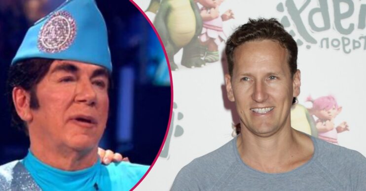Ross King on Strictly / Brendan Cole smiling