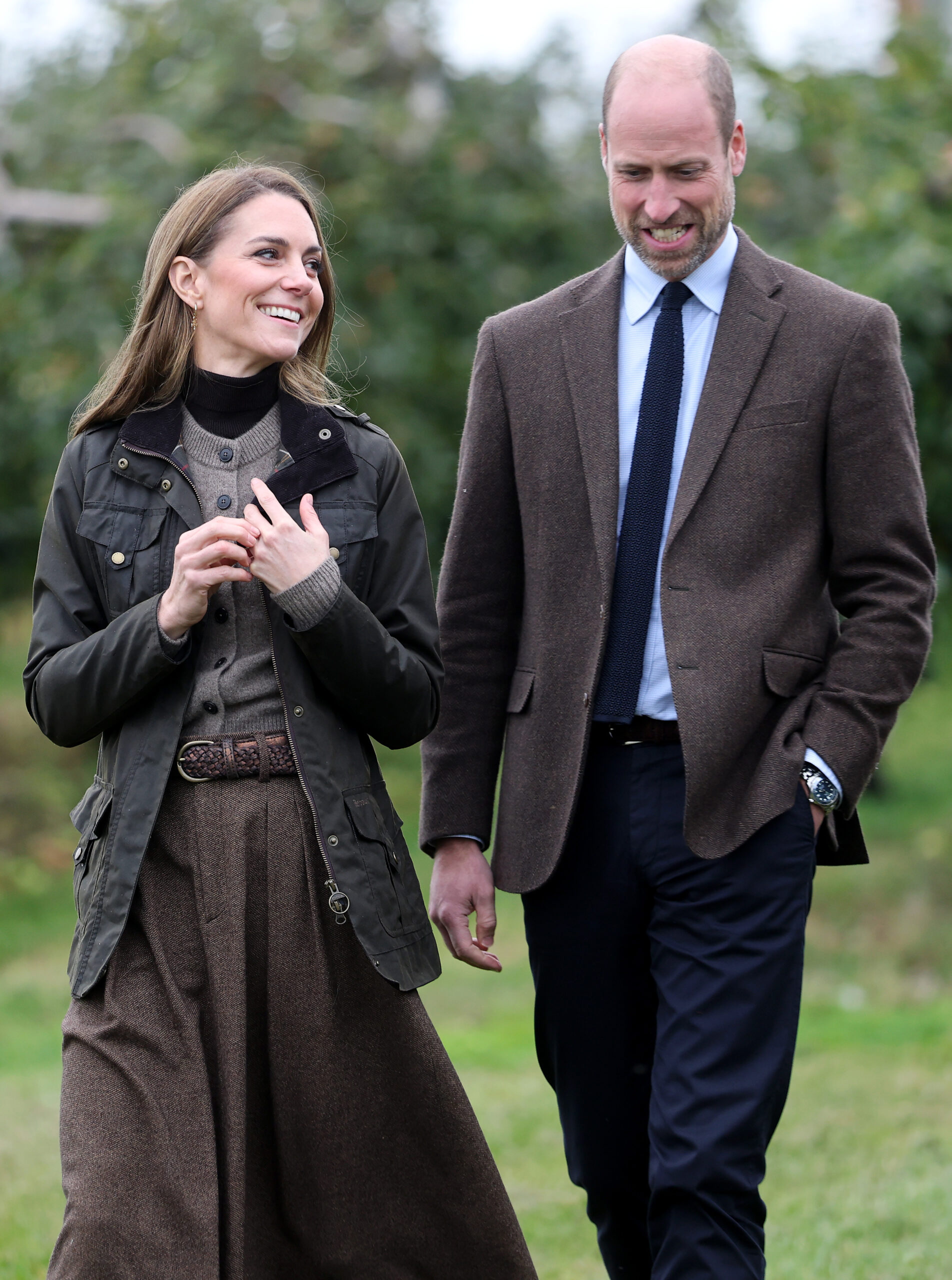 Kate Middleton and Prince William visit Long Meadow Cider in Northern Ireland