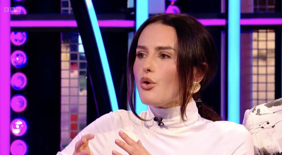 Amber Davies on It Takes Two