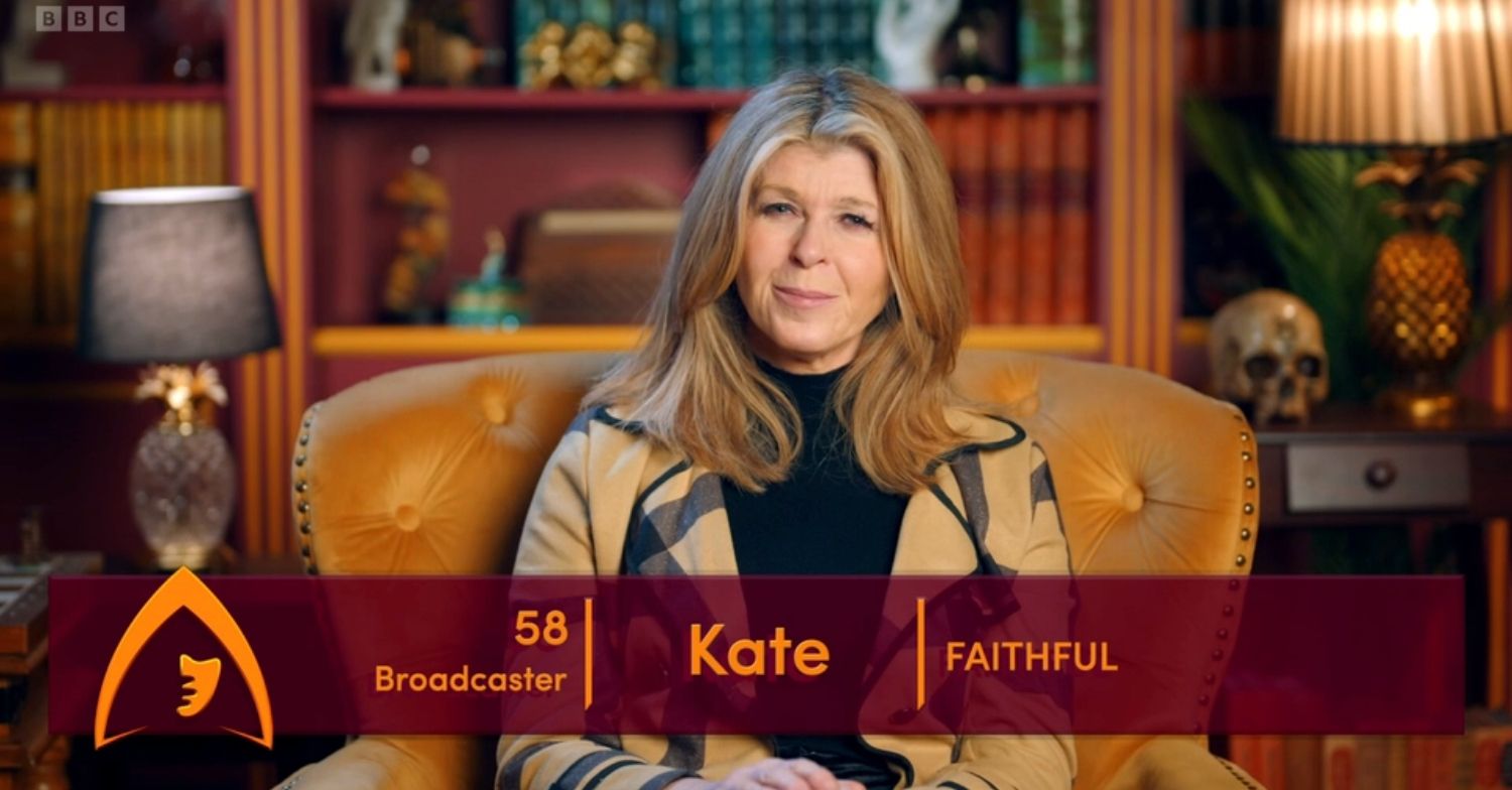 Kate Garraway on Celebrity Traitors