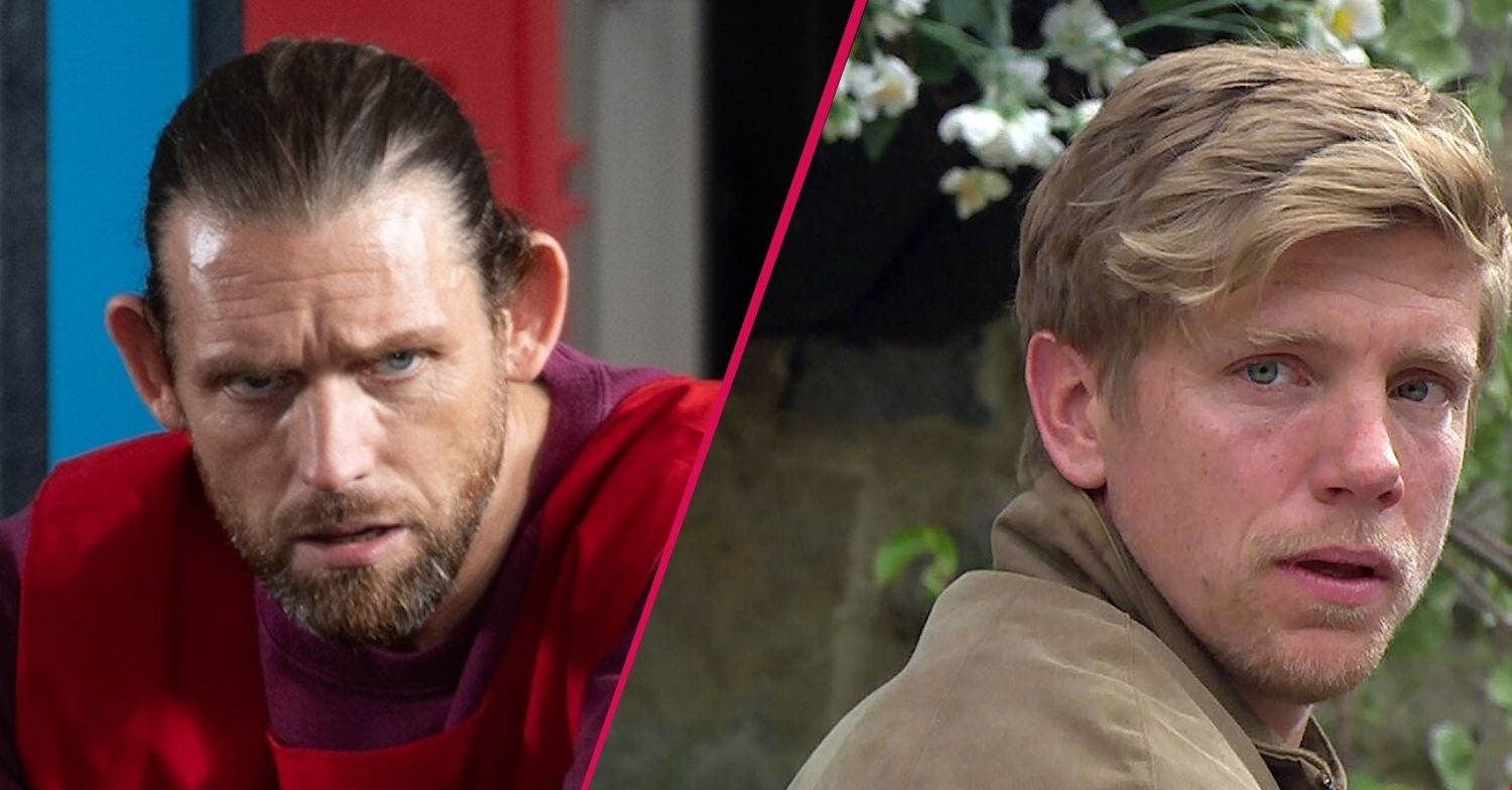 Kev and Robert in Emmerdale split pic (Credit: ITV/Comp ED!)