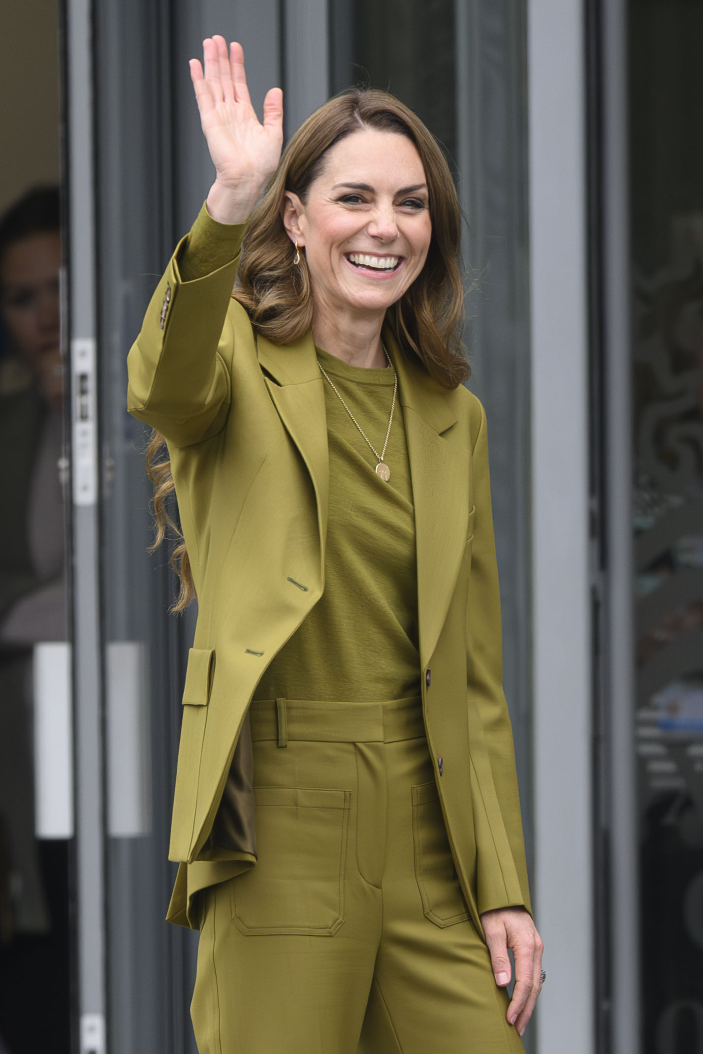 Kate Middleton in Victoria Beckham's suit 