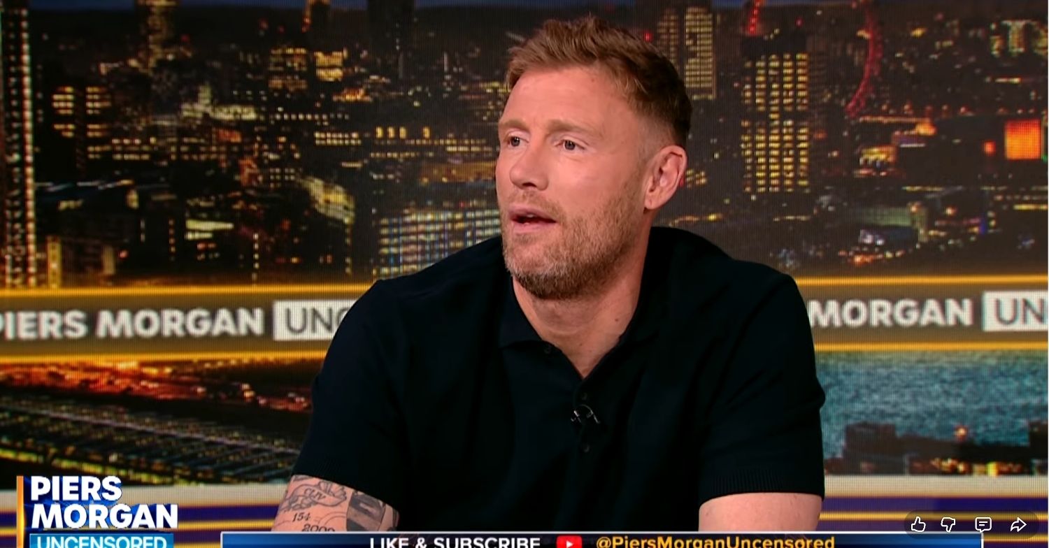 Freddie Flintoff on Piers Morgan Uncensored 