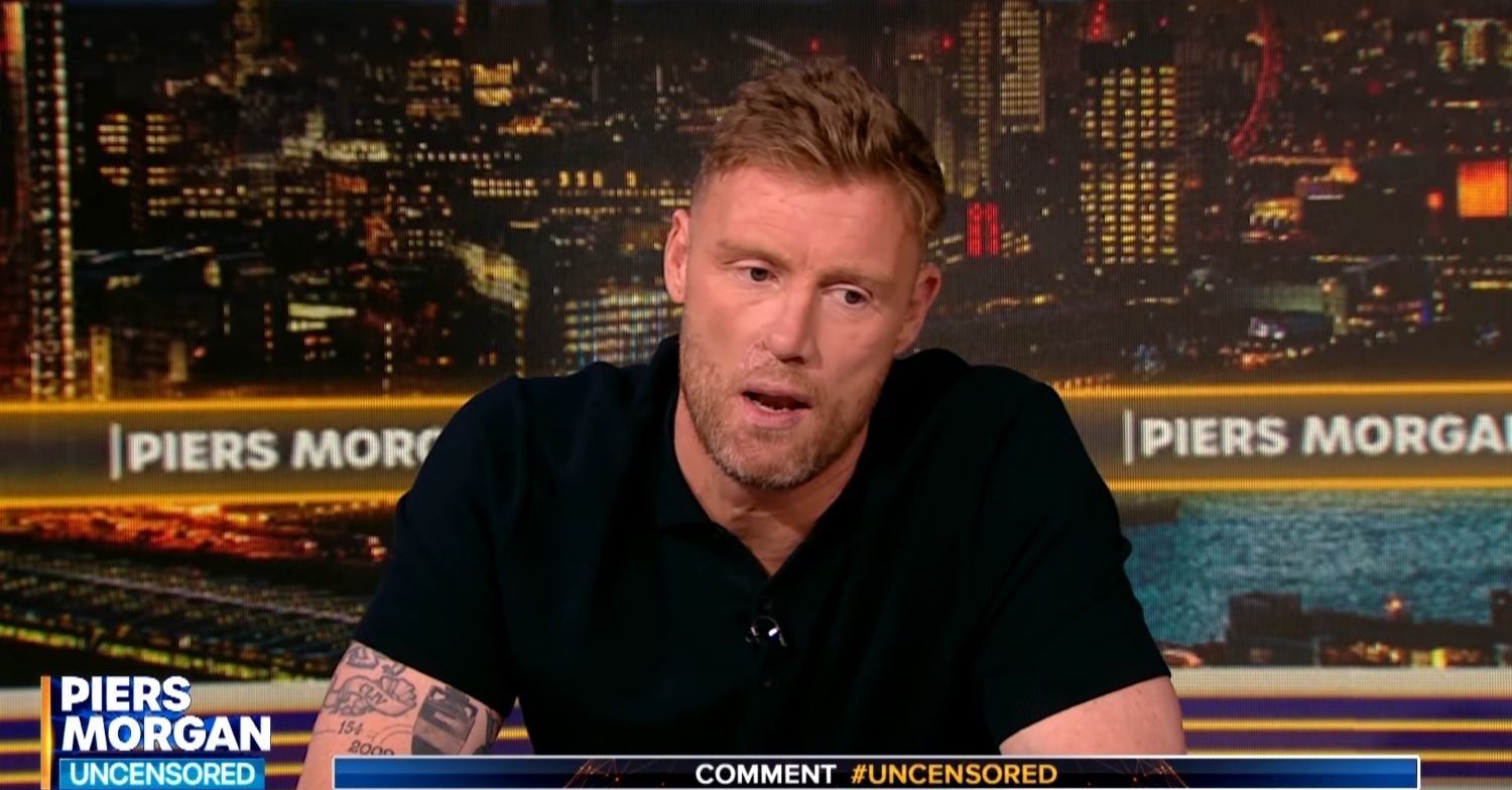 Freddie Flintoff on Piers Morgan Uncensored 