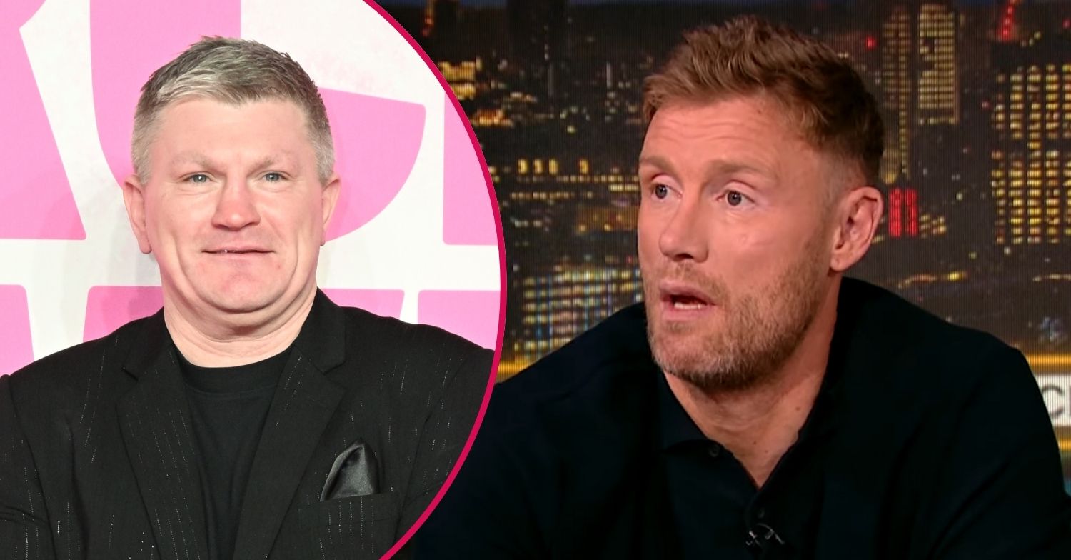 Freddie Flintoff on Piers Morgan Uncensored / Ricky Hatton