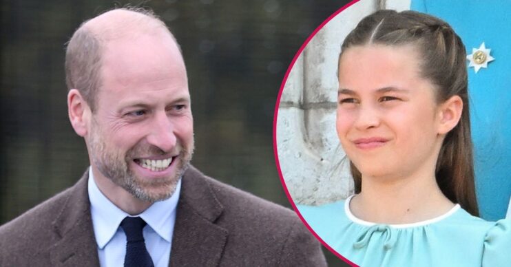 ED composite of Prince William and Princess Charlotte during royal events