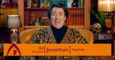 Jonathan Ross on Celebrity Traitors
