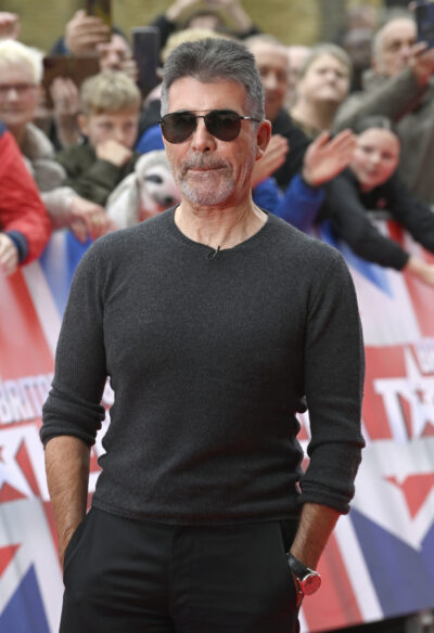 Simon Cowell arriving at the BGT auditions