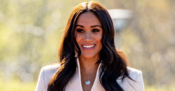 Meghan Markle smiling