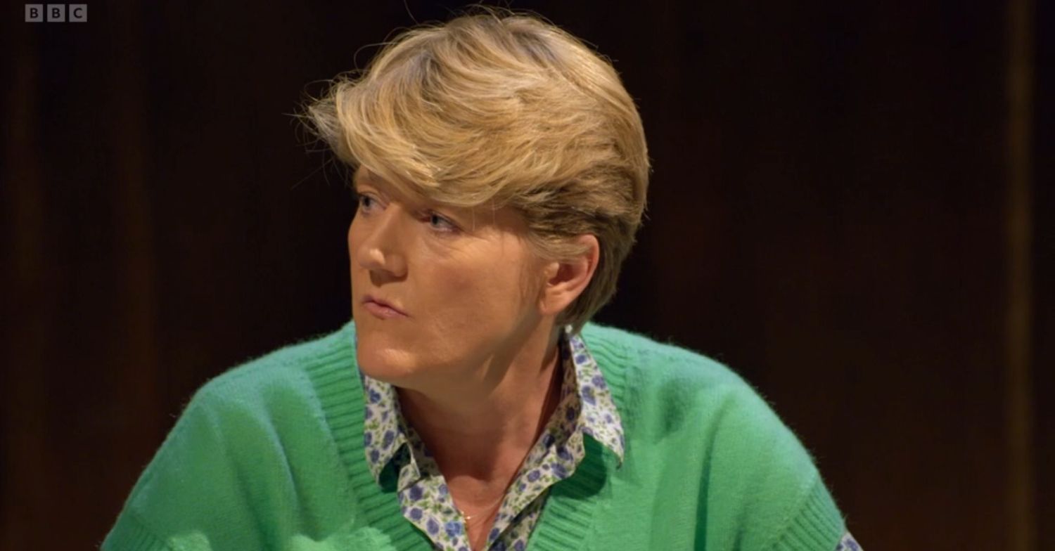 Clare Balding on The Celebrity Traitors 