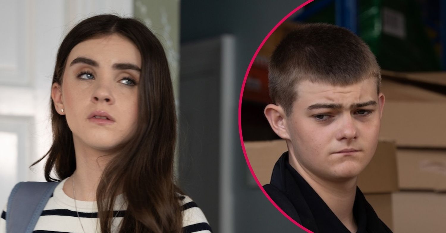 April and Dylan in Emmerdale (Credit: ITV/Comp ED!)