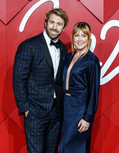 Chris Robshaw and wife Camilla at event