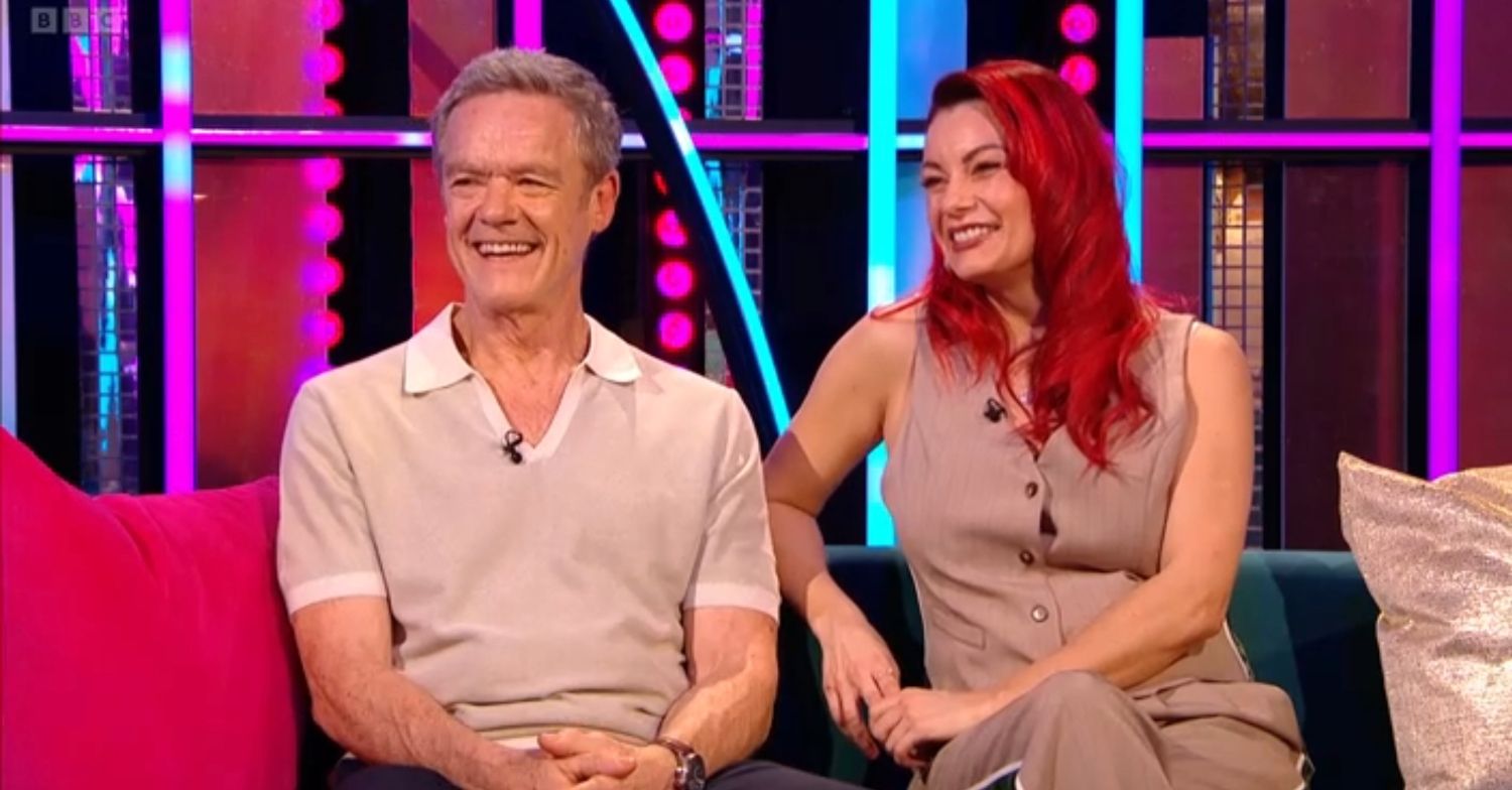 Stefan Dennis and Dianne Buswell on It Takes Two