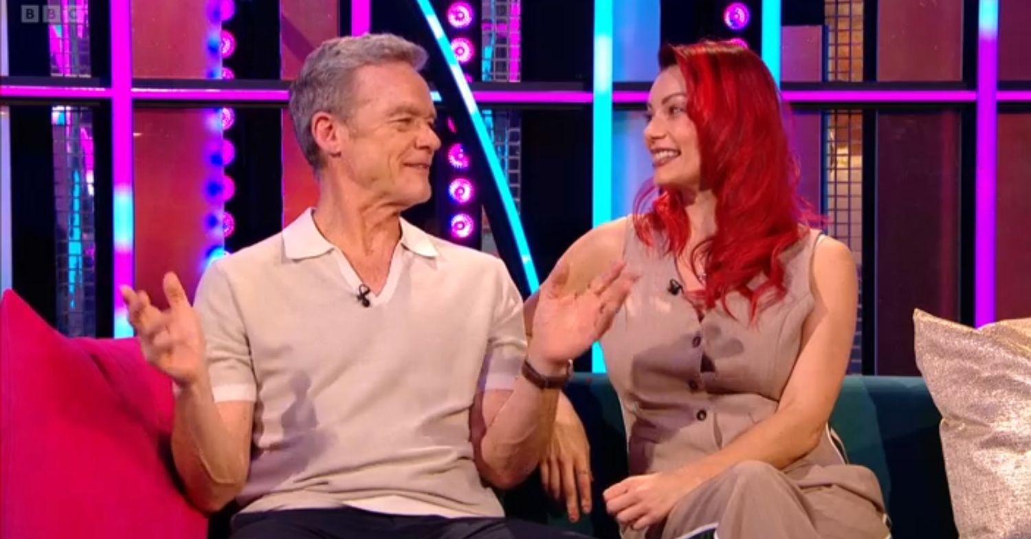 Stefan Dennis and Dianne Buswell on It Takes Two