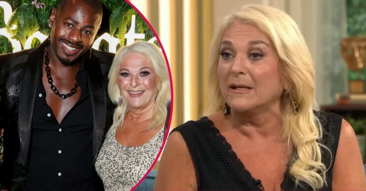 Ben Ofoedu and Vanessa Feltz smiling / Vanessa Feltz on This Morning