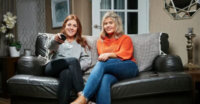 Georgia Bell and Abbie Lynn on Gogglebox