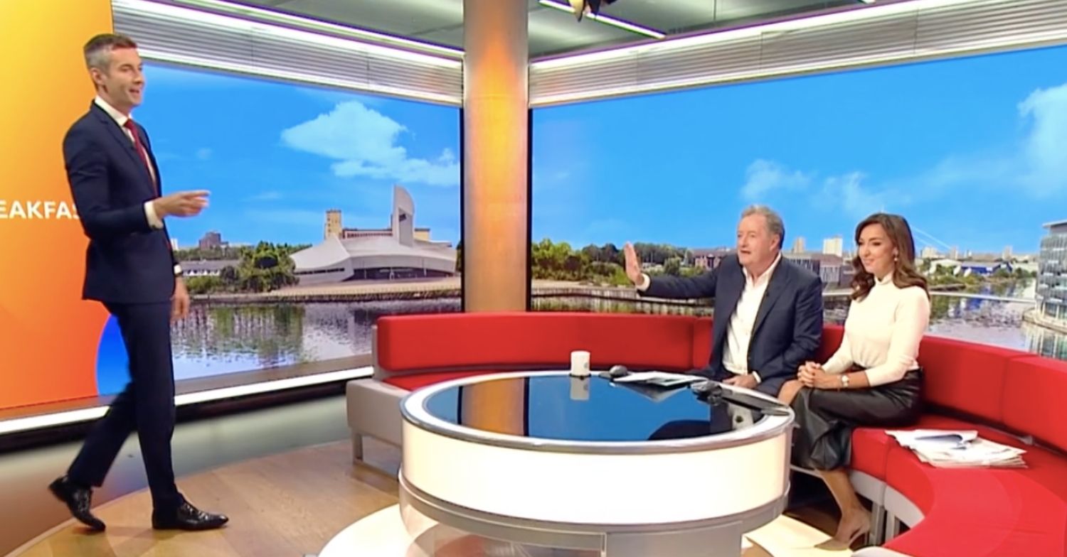 Piers on BBC Breakfast 