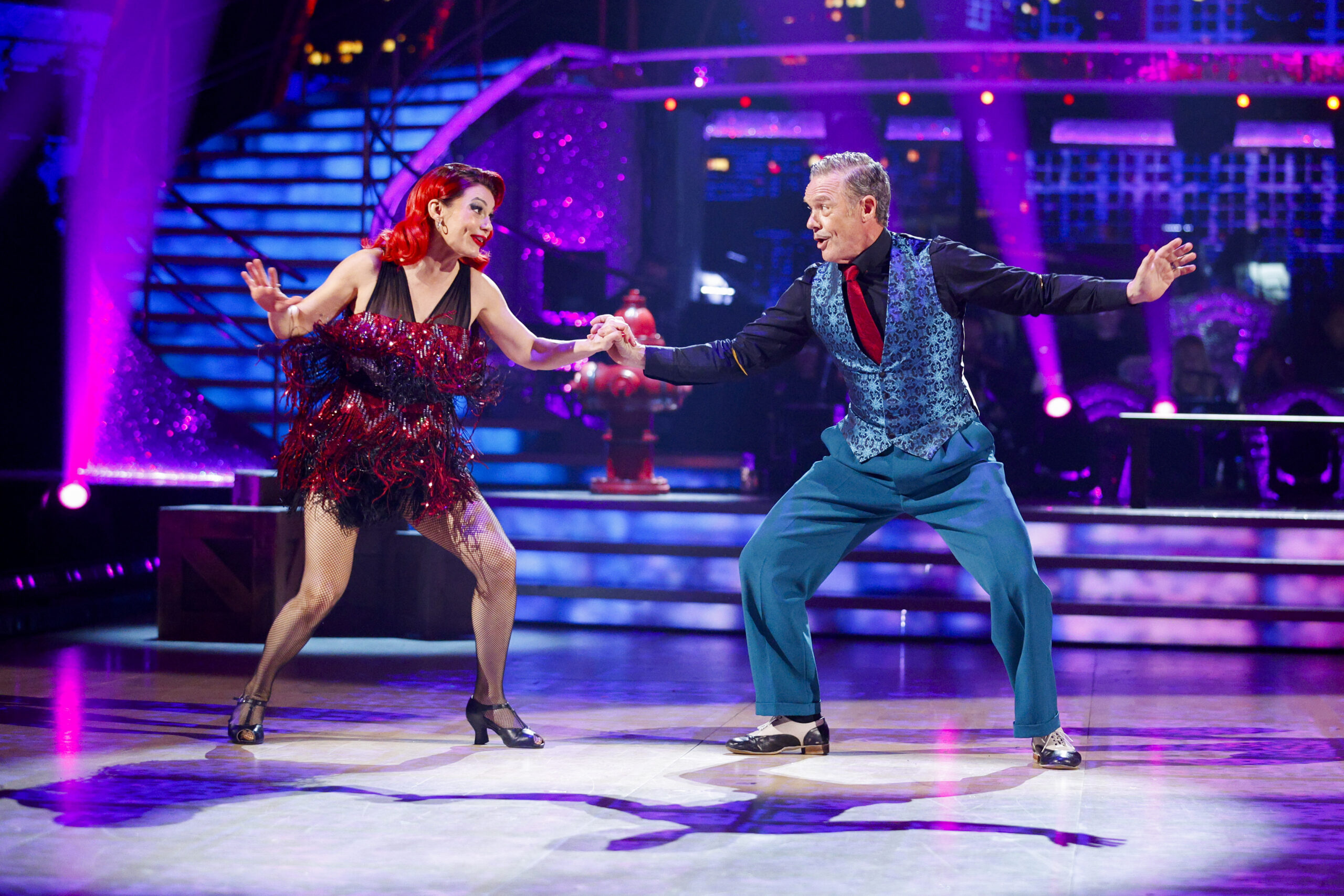 Dianne Buswell and Stefan Dennis on Strictly