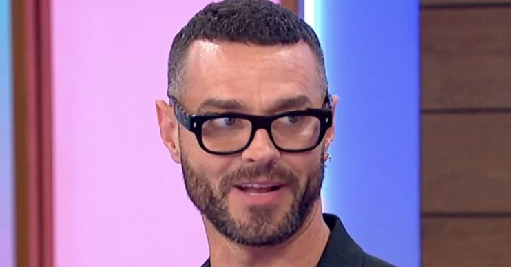 Matt Willis smiling on Loose Women