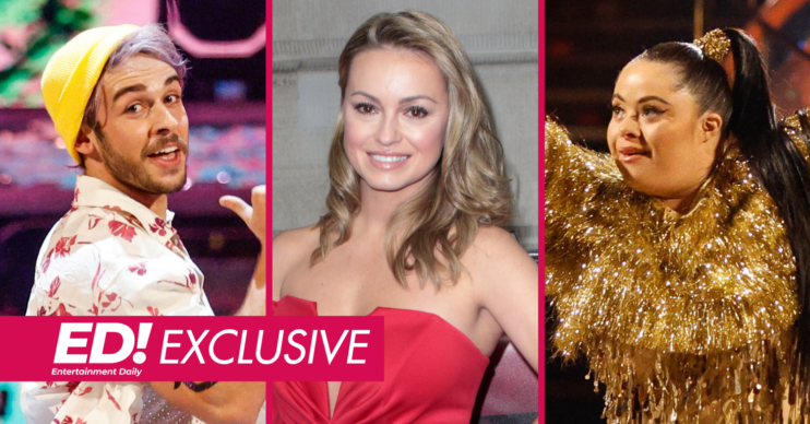 George Clarke, Ola Jordan and Ellie Goldstein