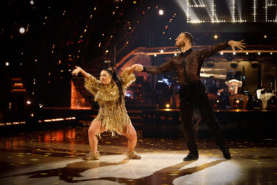 Ellie and Vito dancing their Couple's Choice
