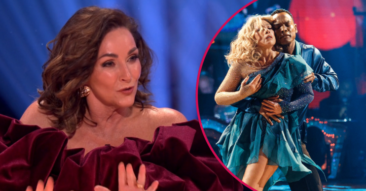 Shirley Ballas on Strictly and Alex Kingston dancing inset