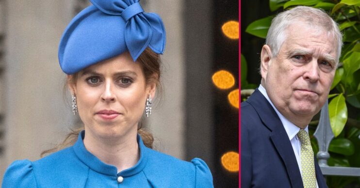 ED composite of Princess Beatrice and Prince Andrew at royal events