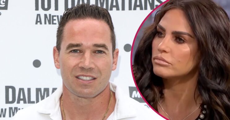 Kieran Hayler and Katie Price composite image