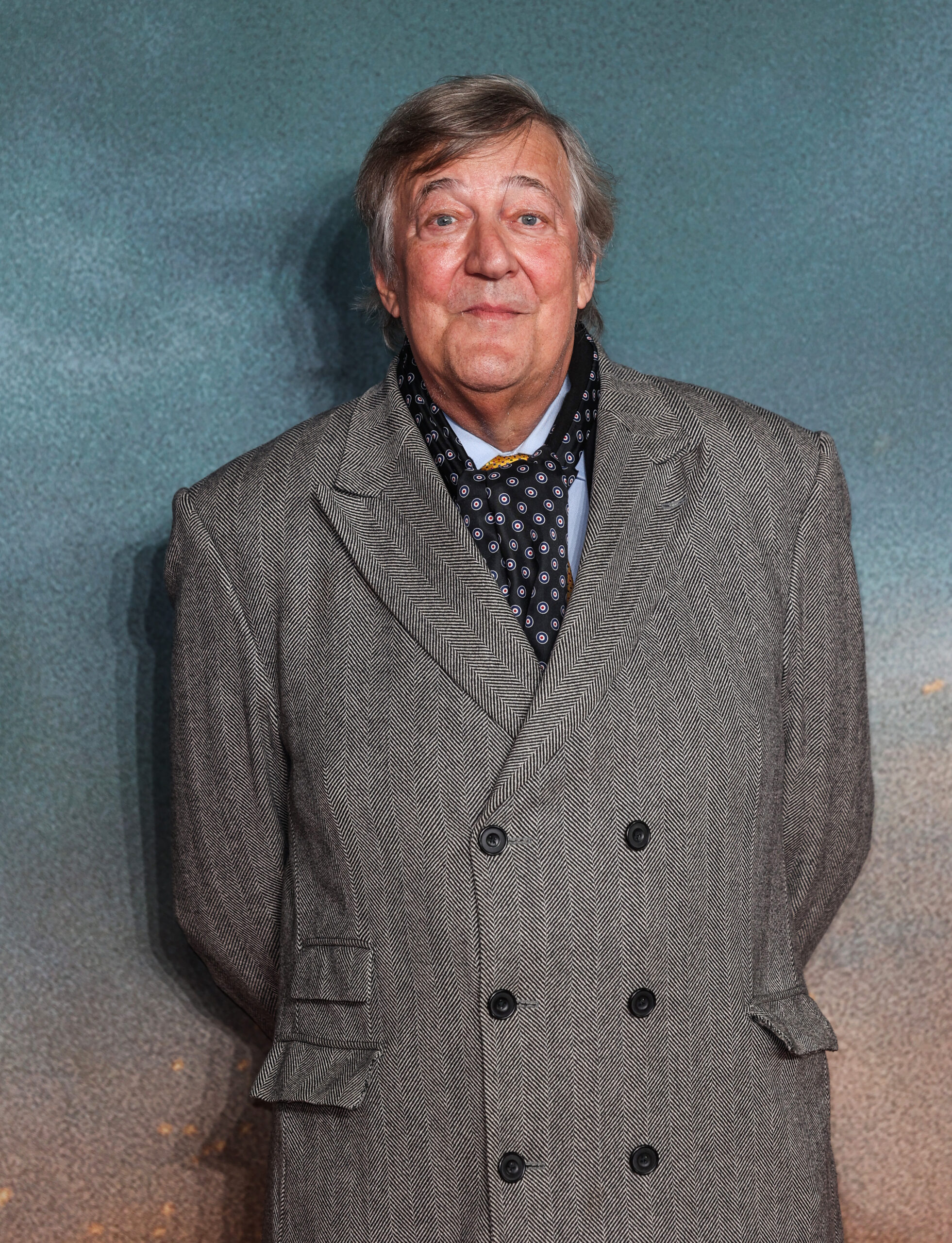 Stephen Fry at the World Premiere of "The Lord Of The Rings: The War Of The Rohirrim”