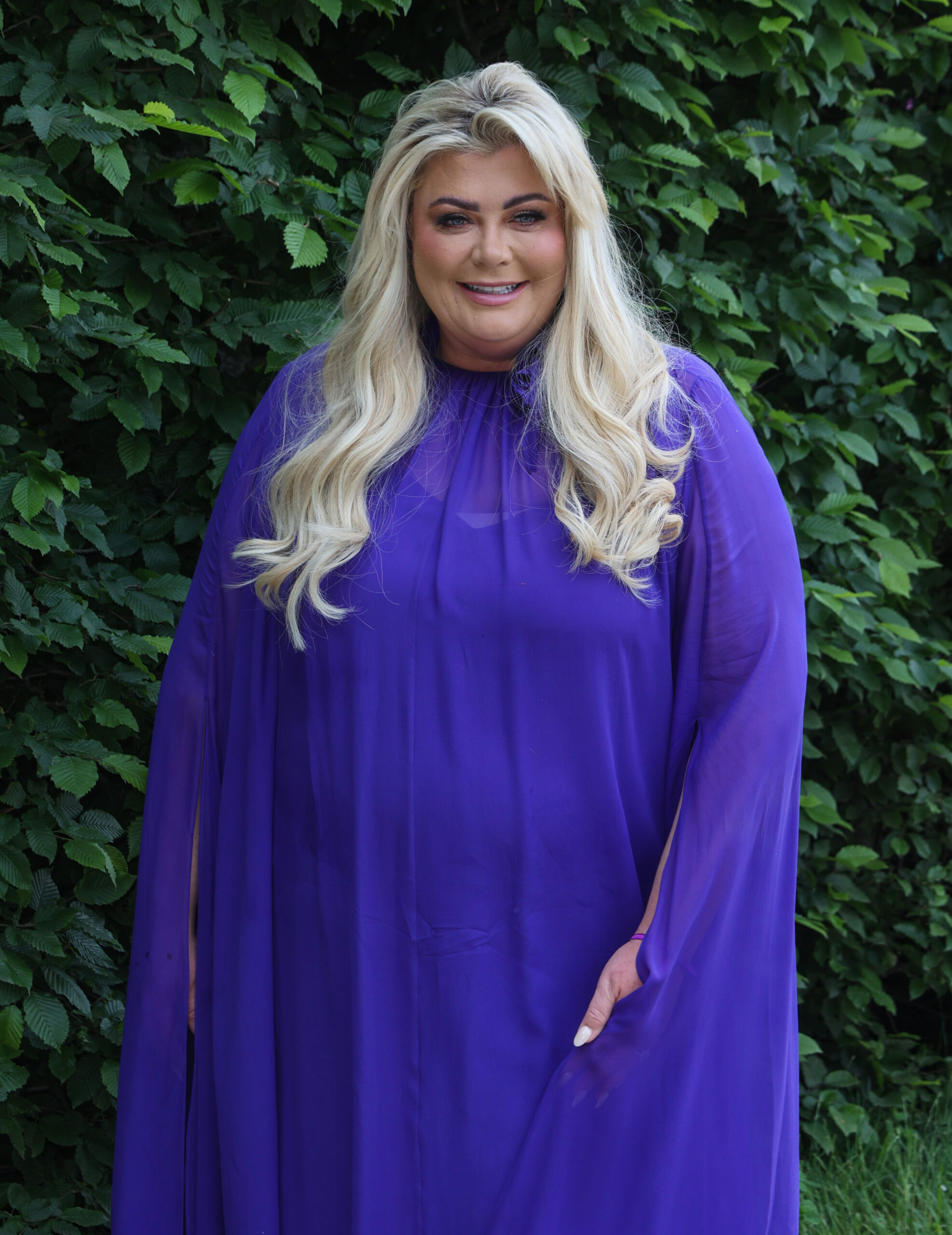 Cheryl Fergison at the Chelsea Flower Show