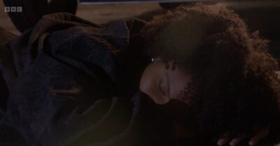 Nigel unconscious on EastEnders