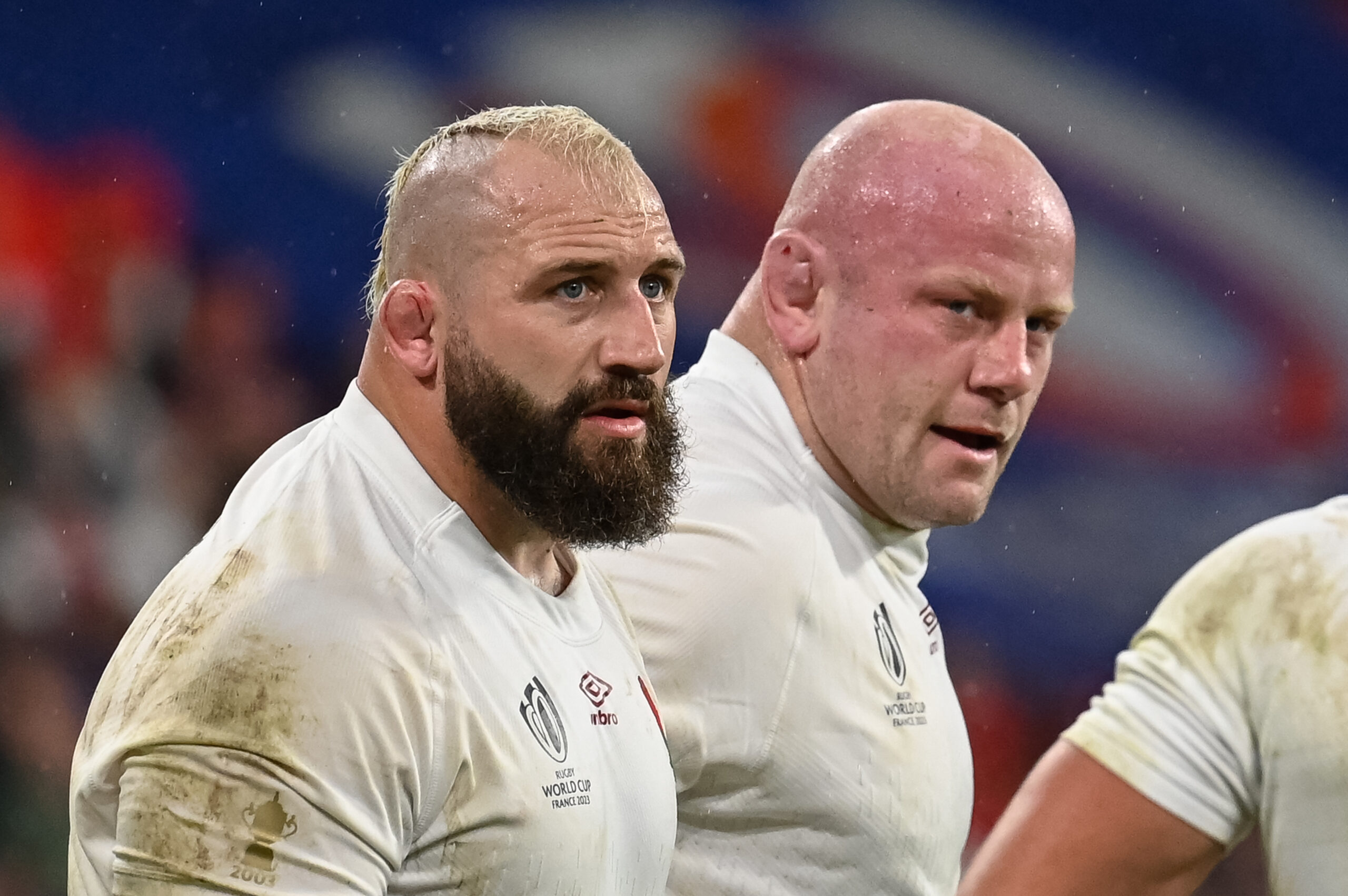 Joe Marler at the 2023 Rugby World Cup Semi Final
