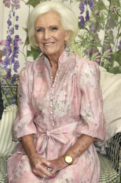 Mary Berry at the 2025 Chelsea Flower Show