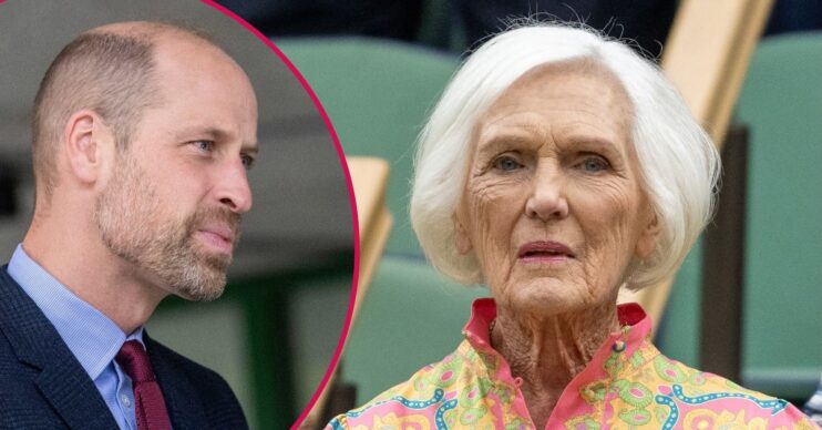 ED composite of Mary Berry and Prince William at different public events