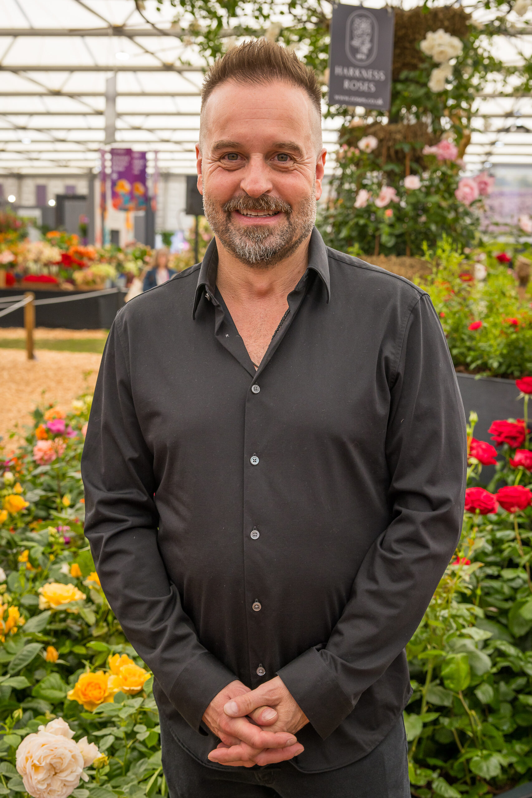 Alfie Boe at the Chelsea Flower Show