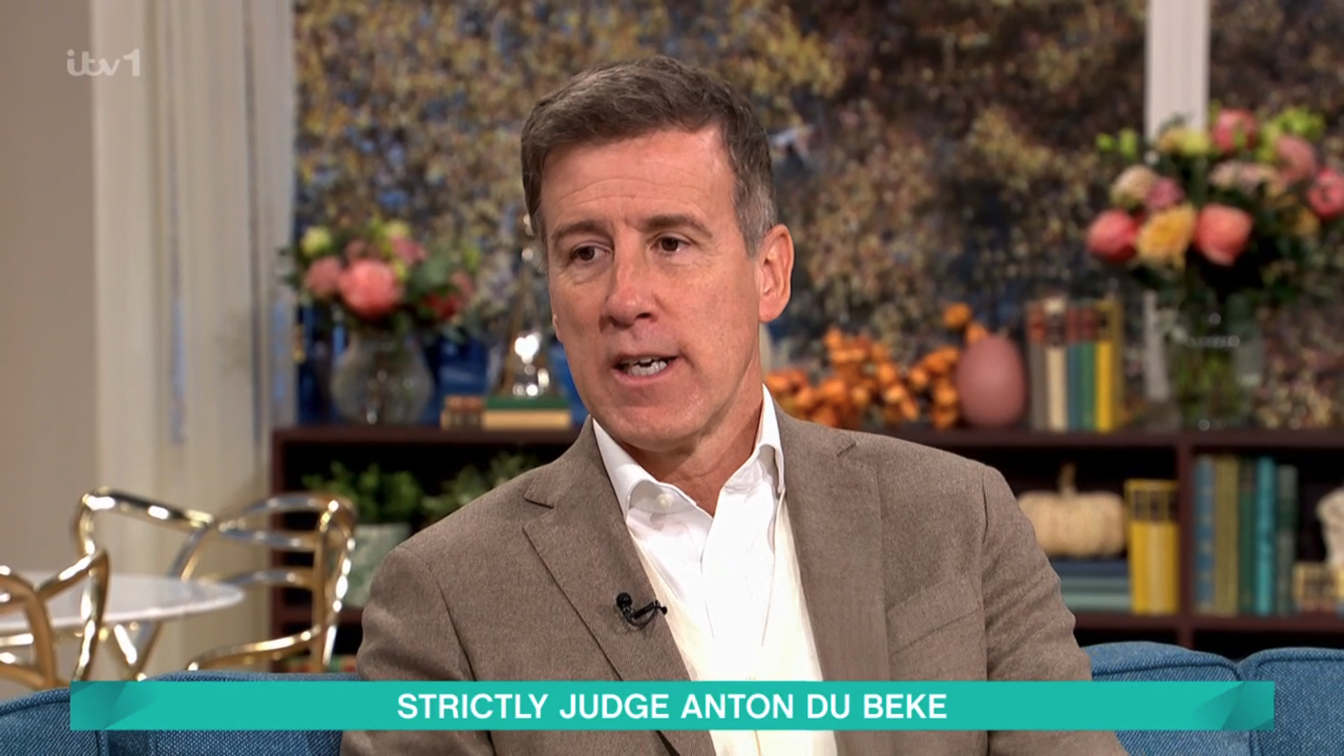 Anton Du Beke on This Morning today