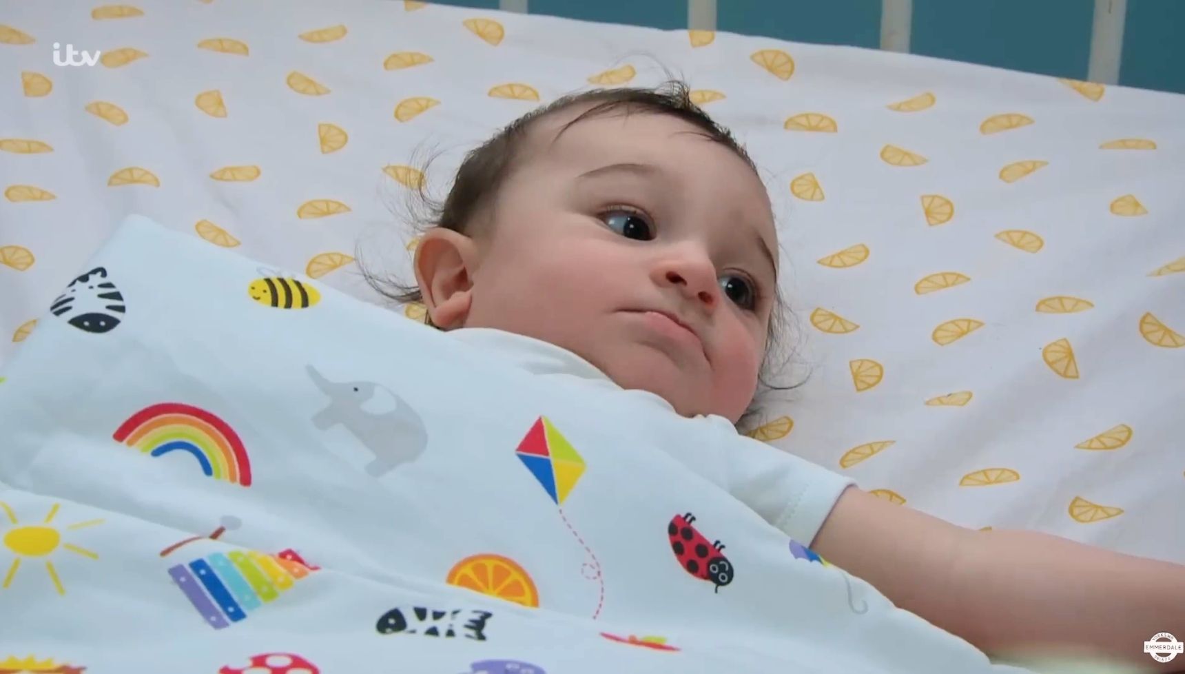 We haven't seen Evan since he was tiny (Credit: ITV)