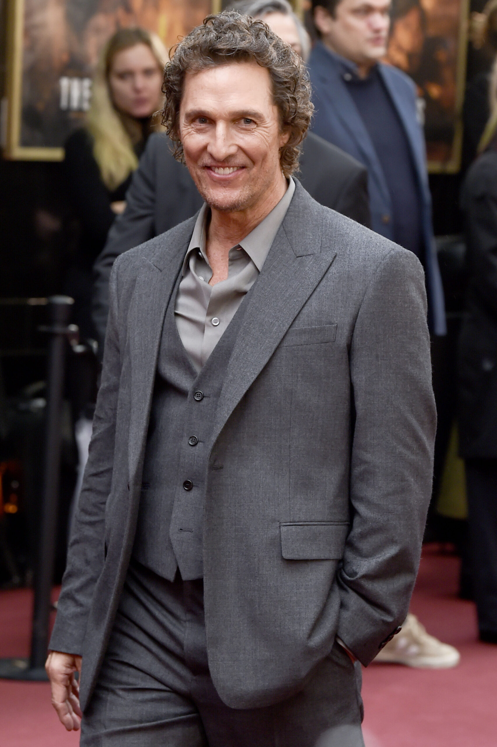 Matthew McConaughey at the London special film screening of 'The Lost Bus'