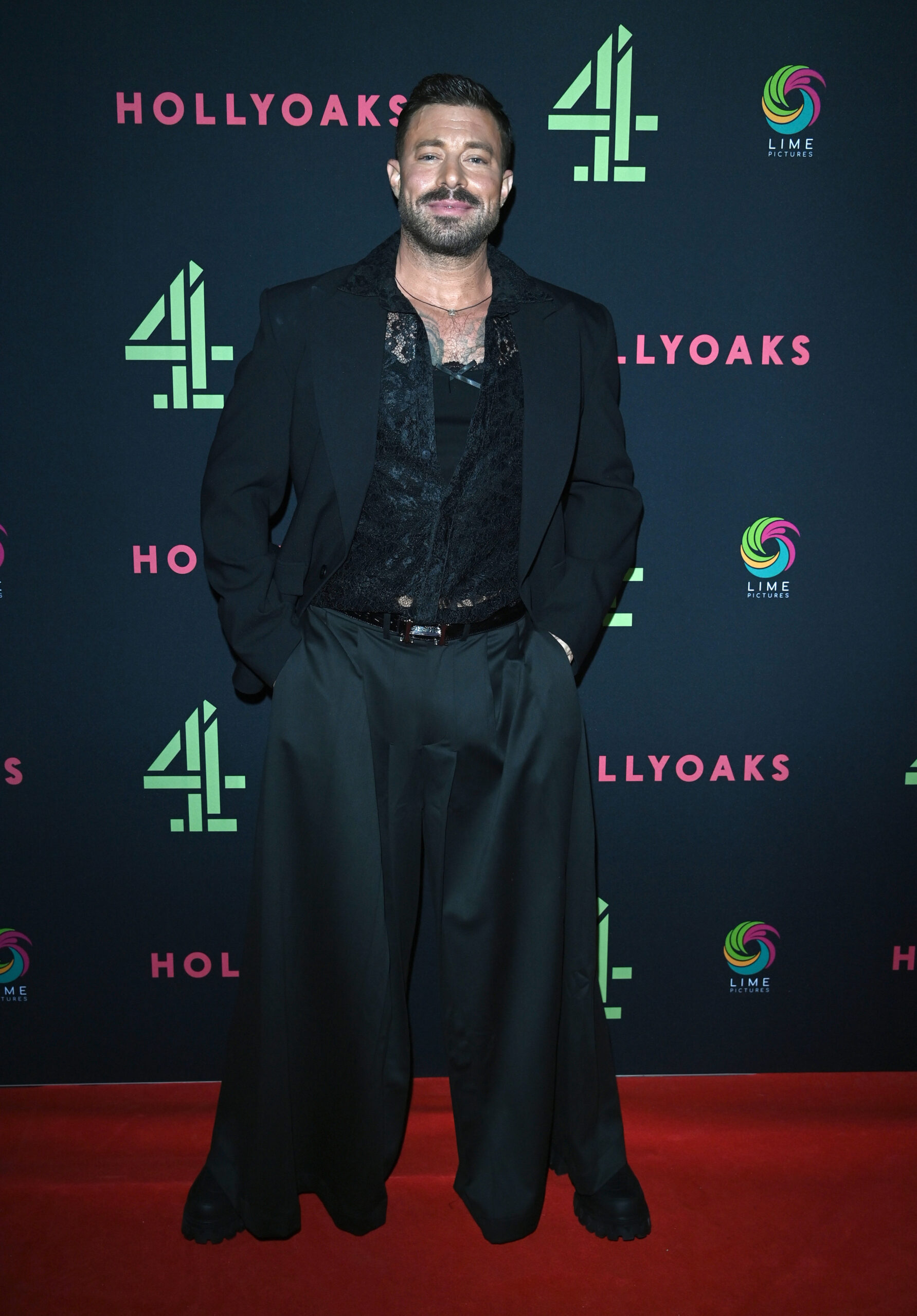 Duncan James on the red carpet