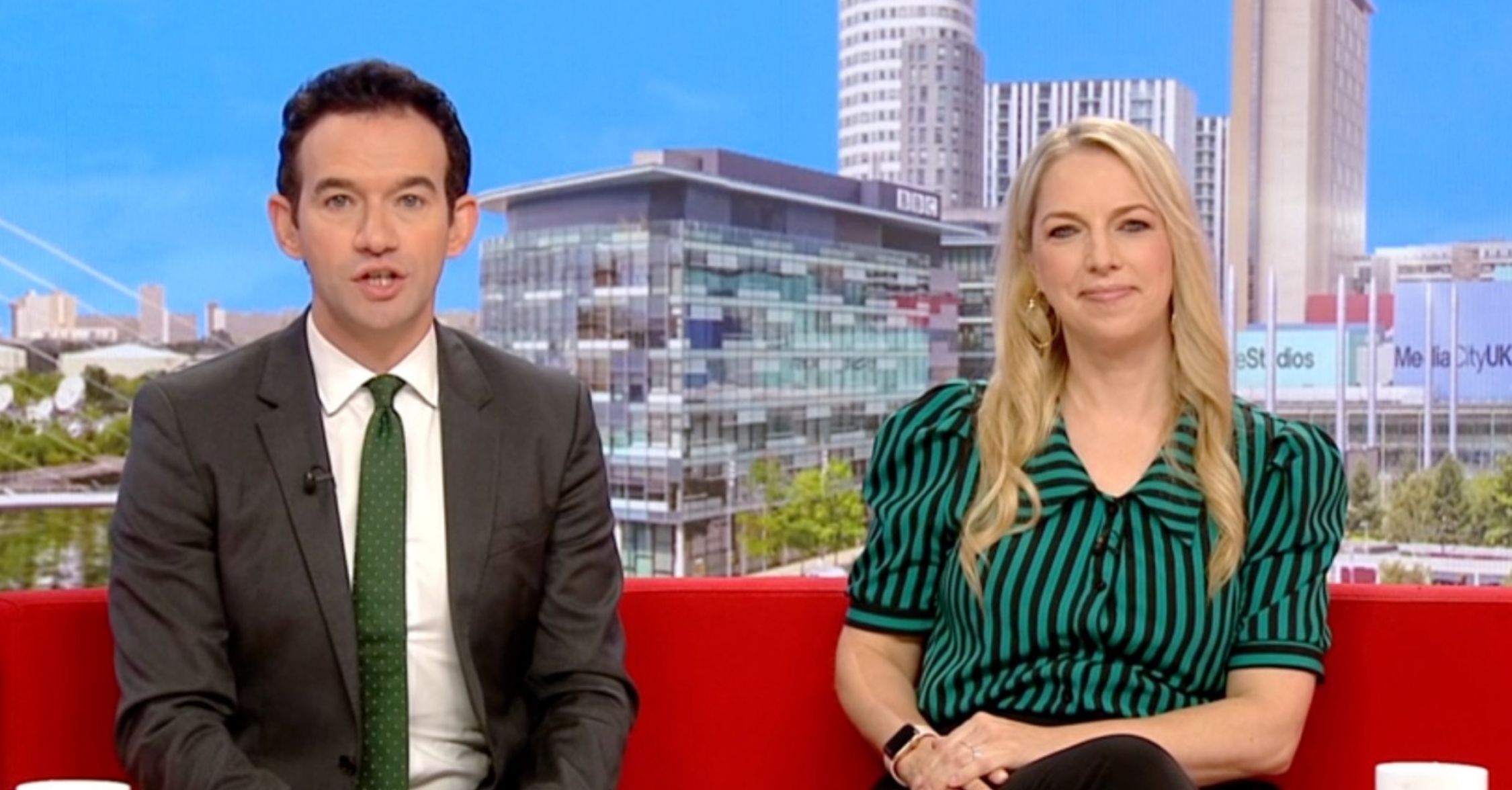 Emma Vardy on BBC Breakfast