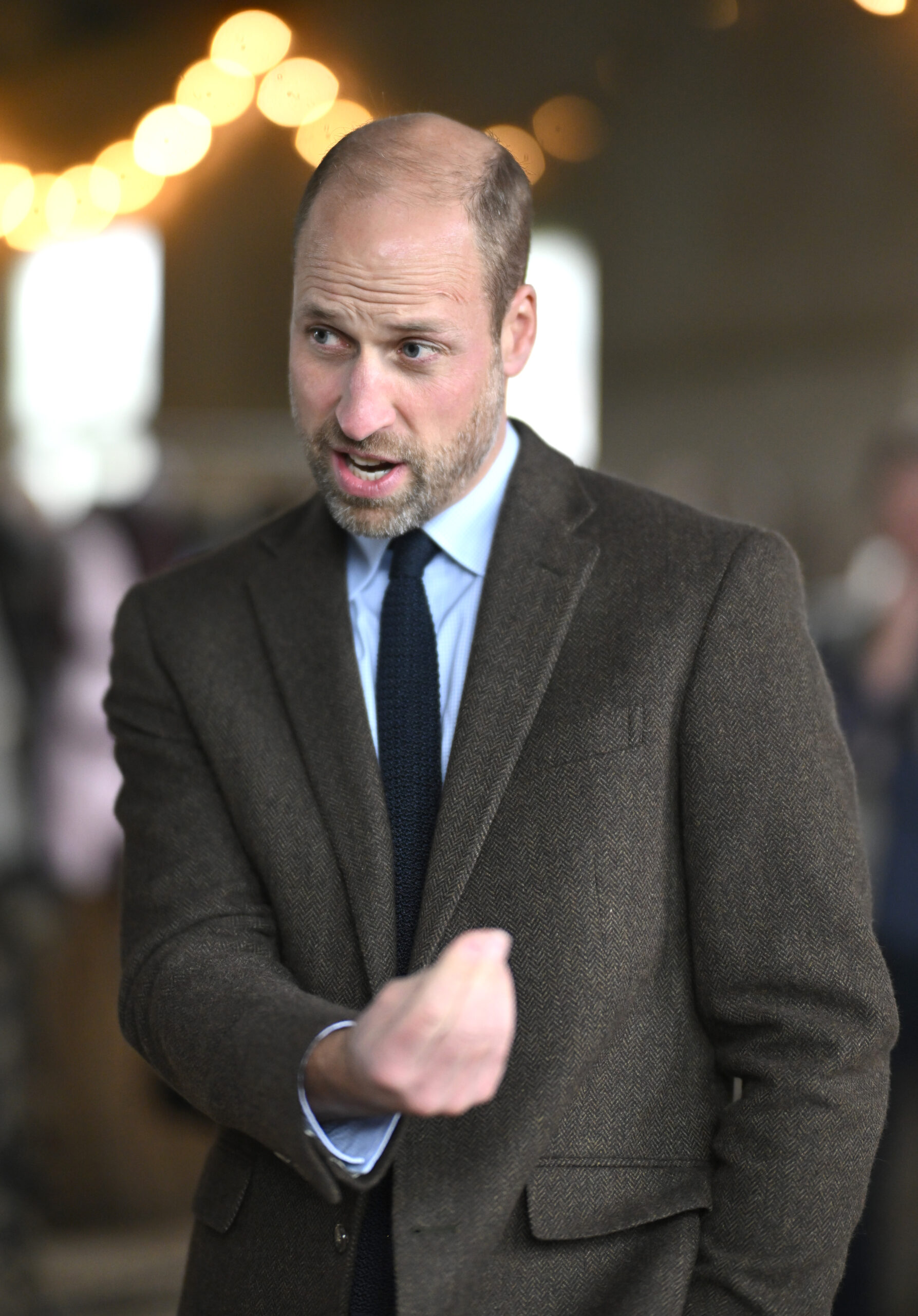 Prince William wearing suit