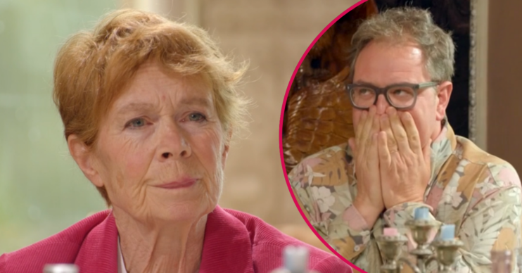 Celia Imrie and Alan Carr on the Celebrity Traitors