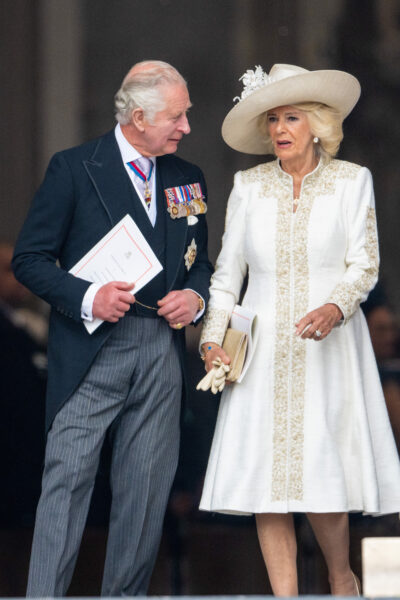 King Charles and Queen Camilla side by side