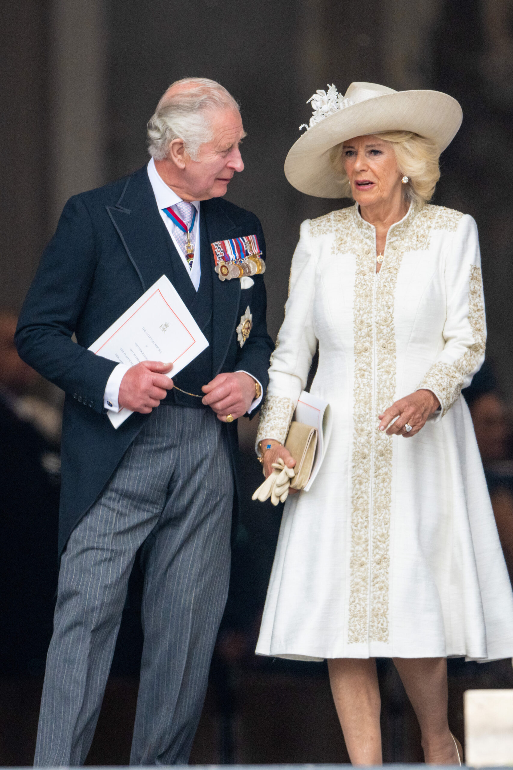 King Charles and Queen Camilla side by side 