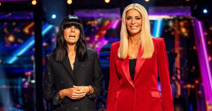 Tess Daly and Claudia Winkelman